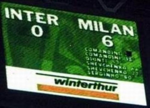 Inter-Milan 0-6: quando i rossoneri annichilirono anche Seedorf