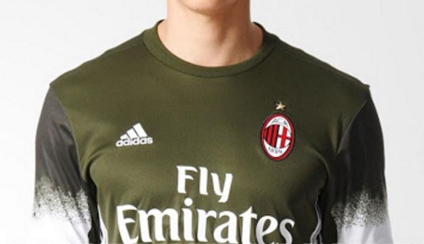 Milan, la terza maglia 2016-2017